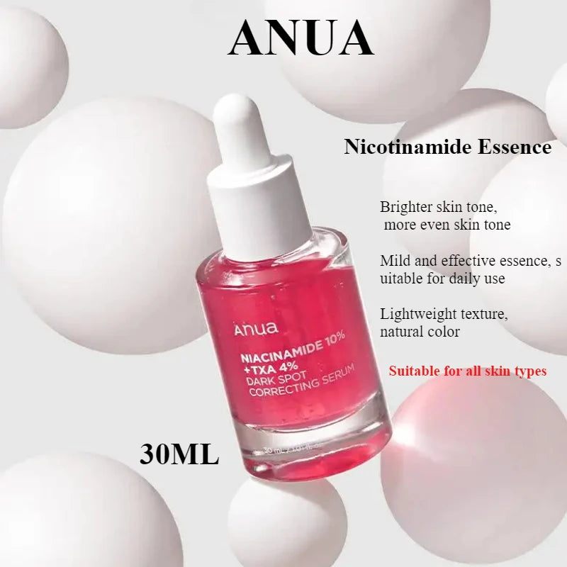 Anua Skincare Products Heartleaf LHA Moisture Peeling Gel Cleanser 77 Toner Rice 70 Glow Milky Toner Lotion Nicotinamide Serum