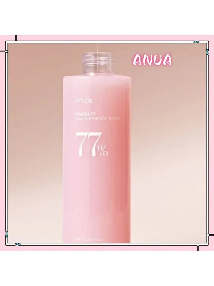Anua Peach 77 Niacin Essence Toner 250ml / Brightening Toner for Face, Niacinamide, Panthenol, Ceramide Korean Skin Care