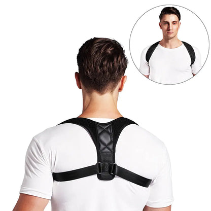 FlexiFit Adjustable Back Support & Posture Corrector Belt