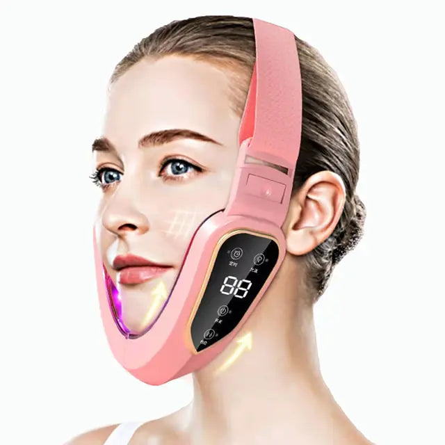 Facial Lifting Device with LED Photon Therapy