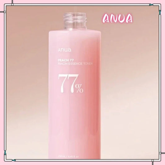 Anua Peach 77 Niacin Essence Toner 250ml / Brightening Toner for Face, Niacinamide, Panthenol, Ceramide Korean Skin Care