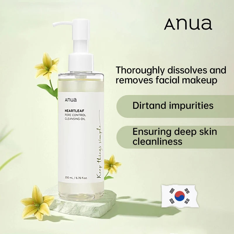 Anua Skincare Products Heartleaf LHA Moisture Peeling Gel Cleanser 77 Toner Rice 70 Glow Milky Toner Lotion Nicotinamide Serum