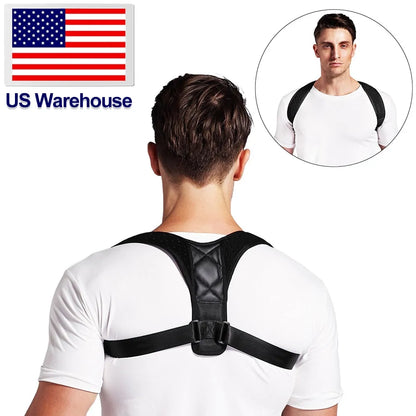 FlexiFit Adjustable Back Support & Posture Corrector Belt